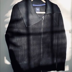 Gap Black Heavy Fleece Jacket